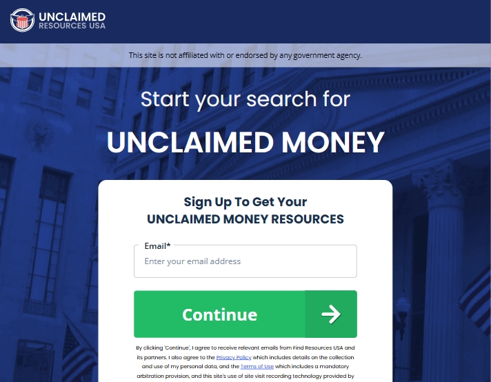 Find Resources USA - Unclaimed Money