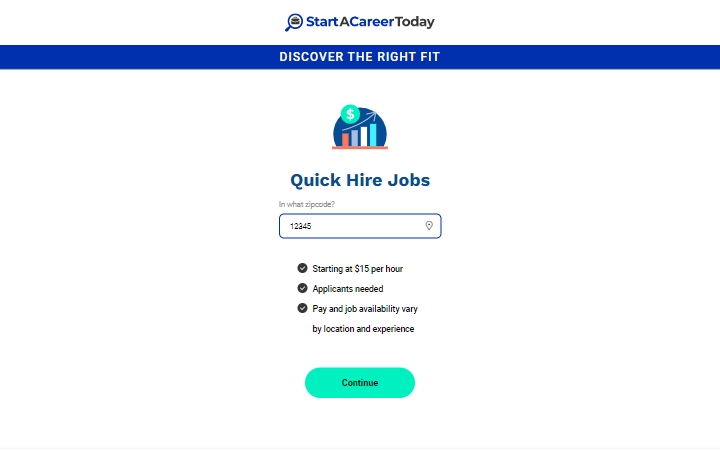 StartACareerToday - Quick Hire Jobs - (US)