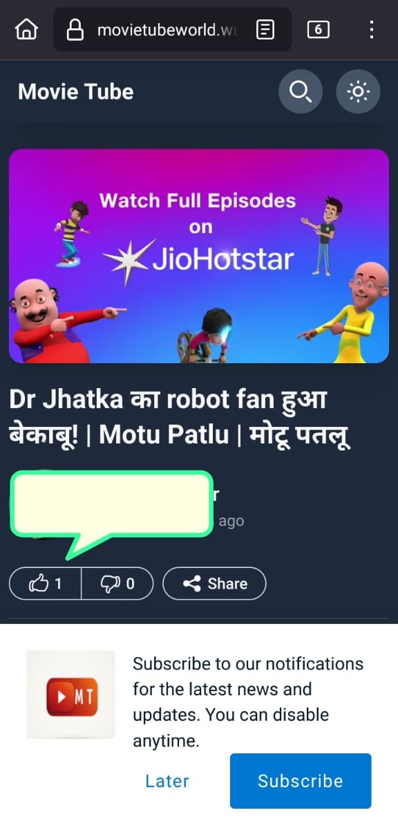 Simple video watch 📺